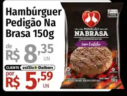 Supermercado Dalben Hambúrguer Pedigão Na Brasa oferta