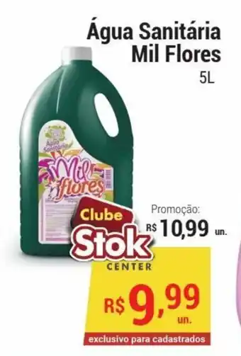 Stok Center Agua Sanitaria Mil Flores 5L oferta