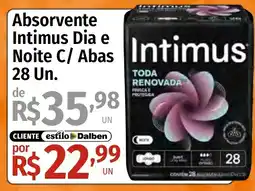 Supermercado Dalben Absorvente Intimus Dia e Noite C/ Abas oferta