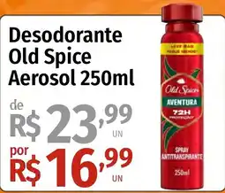 Supermercado Dalben Desodorante old spice aerosol 250ml oferta