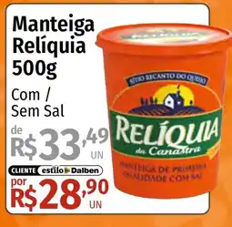 Supermercado Dalben Manteiga Relíquia oferta