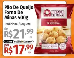 Supermercado Dalben Pão de queijo forno de minas oferta