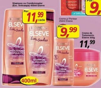 Supermercados Guanabara Shampoo ou Condicionador 400ml Elseve oferta