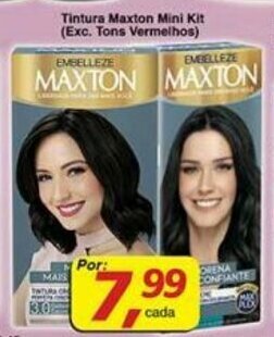 Supermercados Guanabara Tintura Maxton Mini Kit oferta