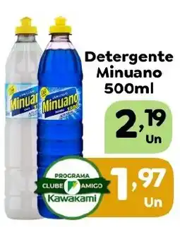 Supermercados Kawakami Detergente Minuano oferta