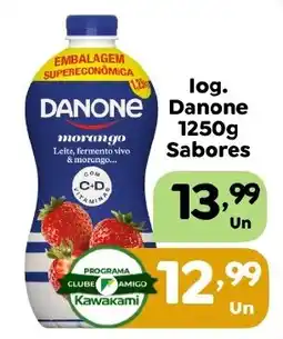 Supermercados Kawakami Danone morango oferta