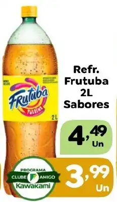 Supermercados Kawakami Frutuba sabor oferta