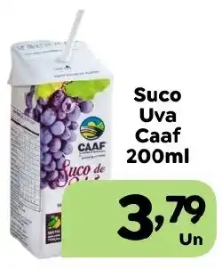 Supermercados Kawakami Suco uva caaf oferta