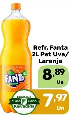 Supermercados Kawakami Fanta sabor original oferta