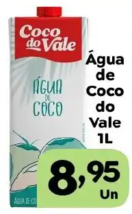 Supermercados Kawakami Água de coco do vale oferta