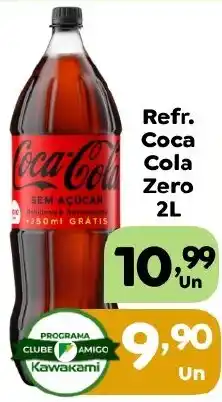 Supermercados Kawakami Coca Cola Zero oferta