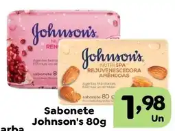 Supermercados Kawakami Sabonete Johnson's oferta