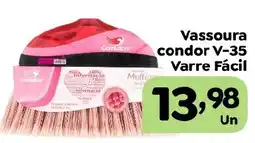 Supermercados Kawakami Vassoura condor V-35 Varre Fácil oferta