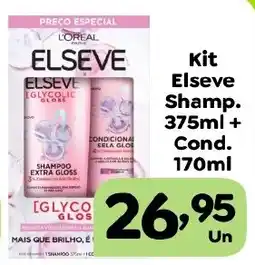 Supermercados Kawakami Kit Elseve Shampoo oferta