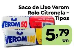 Supermercados Kawakami Saco de lixo verom rolo citronela oferta