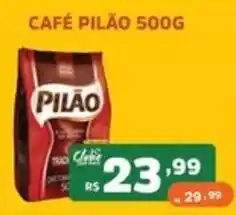 Supermercados Pague Menos Café pilão oferta