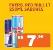 Supermercados Pague Menos energ red bull lt oferta