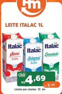 Supermercados Pague Menos Leite italac 1l oferta