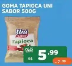 Supermercados Pague Menos Goma tapioca uni sabor oferta