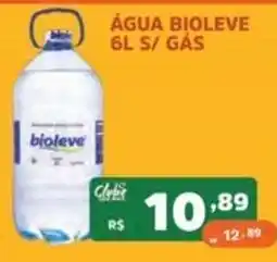 Supermercados Pague Menos Água biolève oferta