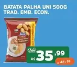 Supermercados Pague Menos Batata palha uni oferta