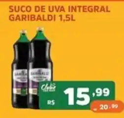 Supermercados Pague Menos suco de uva integral garibaldi oferta