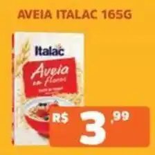 Supermercados Pague Menos Aveia italac oferta
