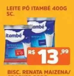 Supermercados Pague Menos Leite pô itambé oferta