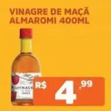 Supermercados Pague Menos Vinagre de maçã almaromi oferta