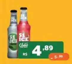 Supermercados Pague Menos Slice clássico oferta