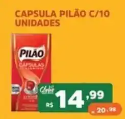 Supermercados Pague Menos Capsula pilao oferta