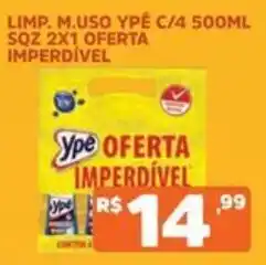 Supermercados Pague Menos Limp. M. uso ypê oferta