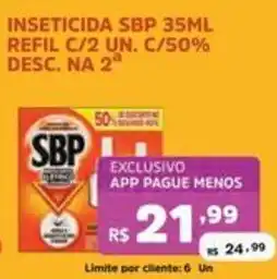 Supermercados Pague Menos inseticida sbp 35ml oferta