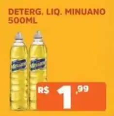 Supermercados Pague Menos Deterg. liq. minuano oferta