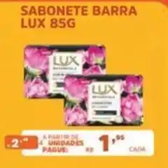 Supermercados Pague Menos Sabonete barra lux oferta