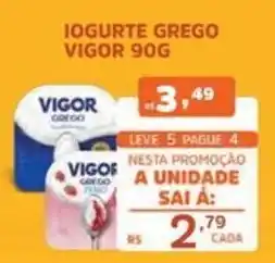 Supermercados Pague Menos Iogurte grego vigor oferta