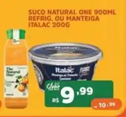 Supermercados Pague Menos Suco natural one oferta