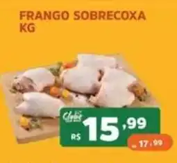 Supermercados Pague Menos Frango sobrecoxa oferta