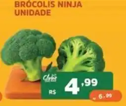 Supermercados Pague Menos Brócolis ninja oferta