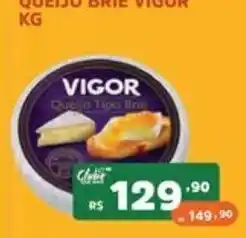 Supermercados Pague Menos Queijo brie vigor oferta