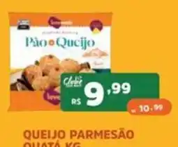 Supermercados Pague Menos Pão e Queijo oferta