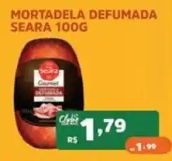 Supermercados Pague Menos mortadela defumada seara oferta