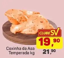 Supermercados São Vicente Coxinha da Asa Temperada kg oferta