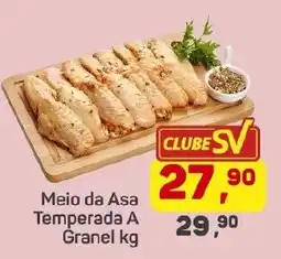 Supermercados São Vicente Meio da Asa Temperada A Granel kg oferta