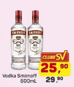 Supermercados São Vicente Vodka Smirnoff oferta