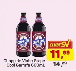 Supermercados São Vicente Chopp de Vinho Grape Cool Garrafa oferta