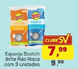 Supermercados São Vicente Esponja scotch brite não riscas oferta