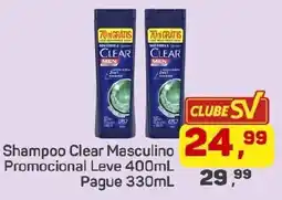 Supermercados São Vicente Shampoo clear masculino oferta