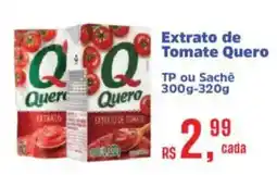 Supermercados Mateus Extrato de Tomate Quero oferta