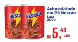 Supermercados Mateus Achocolatado em pó nescau oferta